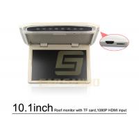 China HD 10.1 Inch Roof Mount Tft Lcd Monitor / Dvd Player For Car Roof Mounted on sale