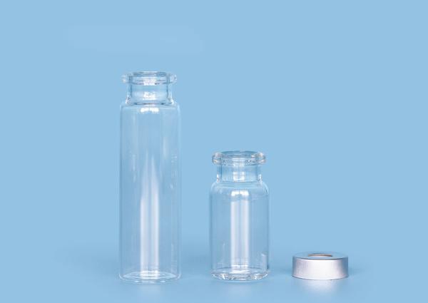 Magnetic Ampul Crimp Bevelled Headspace Injection Glass Vials