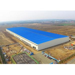 China Steel Structure Warehouse Building Construction Large Span Easy Assemble wholesale