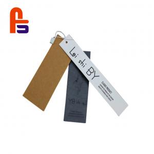 China Elegant Custom Hang For Clothing   Long Service Life Cardboard Gift Tags supplier