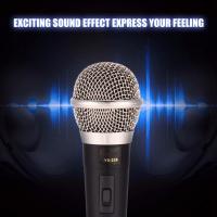 China 40Hz Wired Dynamic Handheld Karaoke Microphone on sale