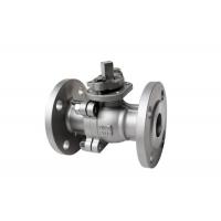 China Handle Operated Full Port Flanged Ball Valve Double Flange Ends GB Standard on sale