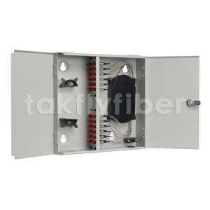 China ODF FTTB Fiber Optic Patch Panel 19 Inch Wall Mount CATV With ST Connector supplier