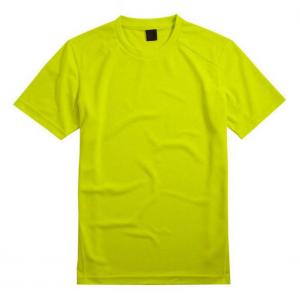Bright Color Crew Neck Plain Bamboo T Shirt Mens Short Sleeve Eco Friendly