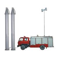 China 5m 6m 7m 8m 9m Customized Base Pneumatic Mast Pneumatic Telescoping Pole For Fire Truck on sale
