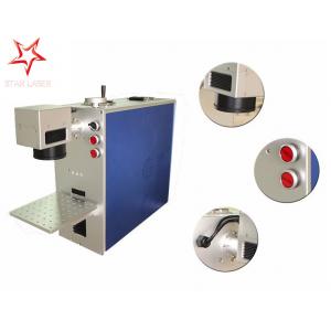 Dot Pin 20W Fiber Laser Marking Machine Easy Operation Laser Marking Equipment