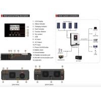 China 5.5KW On Off Grid Hybrid Solar Inverter Pure Sine Wave High Frequency on sale