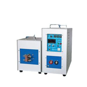 China Equipo de calentamiento por inducción de alta frecuencia de 25KW para temple y recocido, máquina de soldadura por alta frecuencia, máquina de soldadura fuerte por inducción wholesale
