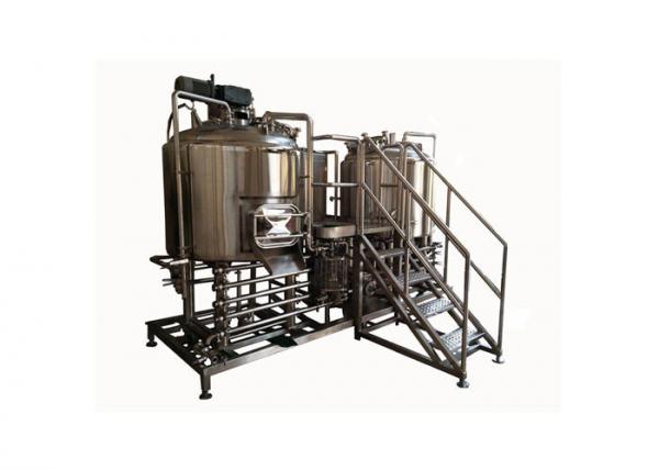 Professional 7BBL Two Vessel Brewing Beer Brewing Equipment With Manual