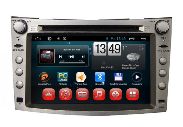 Subaru Legacy Outback car radio navigation system Android DVD Player 3G Wifi