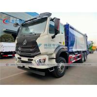 China Sinotruk Hohan 340HP Garbage Compactor Truck With Euro 4 Diesel Engine on sale