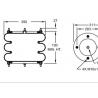 China W01-R58-4065 Firestone Industrial Air Spring 14 1/2 X 3 DUNLOP SP 1558 WEWELER USN 510018KD wholesale