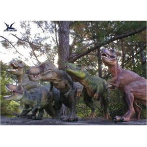 China Attractive Robotic Life Size Models Of Animals With Dinosaur Alive Roaring Sound supplier