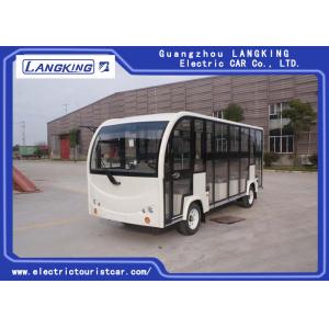 23 Seats  Spacious Electric Shuttle Bus For Tourist Attractions Max . Speed 28m/h