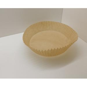 50Pcs Round Disposable Air Fryer Paper Liner Heat Resistant Steamer Baking Non Stick Mat