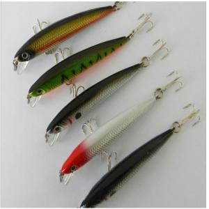 New Arrival! Hot 2015 Mixed Fishing Lure 5 Models Fishing Tackle Minnow Baits Crank Lures