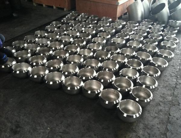 Sch40 / Sch80 / Sch120 Stainless Steel Forged Caps 6 Inch Customized