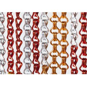 2MM Aluminum Metal Mesh Curtain Chain Drapery Fabric Decorative use