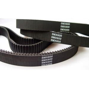 Heat / Oil Resistant Industrial Timing Belts Rubber Material Black Color