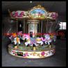 kids playground 6 Seats Music family rides carousel Merry Go Round Adjustable