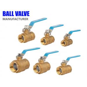 Pressure Reducing JIS 1 Inch Brass Ball Valve Industrial Radiator Water Gas Control