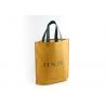 Ultrasonic Recyclable Personalized Non Woven Tote Bags 80gsm With Custom Logo
