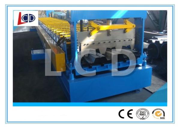 Floor Decking Sheet Metal Forming Machine PLC Control 9 Ton New Condition
