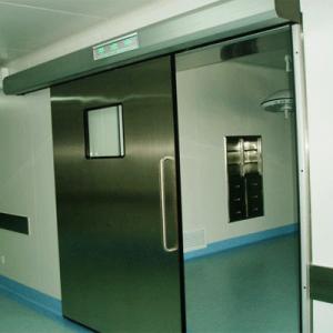 Medical Stainless Steel Airtight Sliding Doors/ Stainless Steel Hermetic Doors for Hospital Operation Rooms