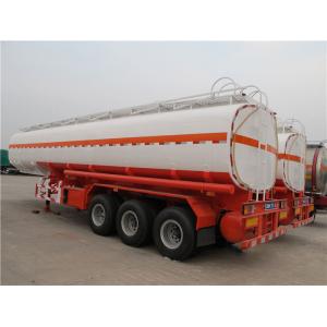 China CIMC 40000 45000 50000 liters optial  tri axle fuel tank semi trailer supplier