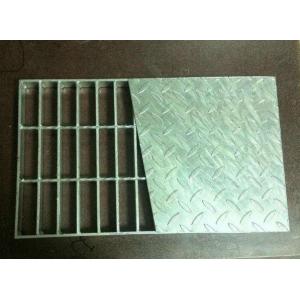 China Hot Dipped Galvanized Steel Checker Composite Grating for platform wholesale