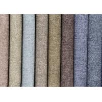 China 200gsm Polyester Linen Blend Upholstery Fabric on sale