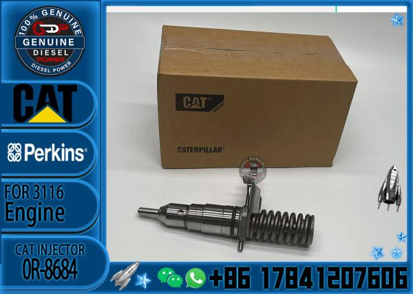 inyector diesel 127-8218 0R-8684 para Caterpillar 3116 3126 inyector de combustible del motor 950G 960F 962G TK380 TK381 127-8218 0R-8