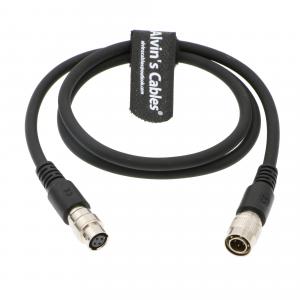 China HR10A-7R-4S Camera Power Cable 4 Pin Hirose Female To 4 Pin Male For Power Source supplier