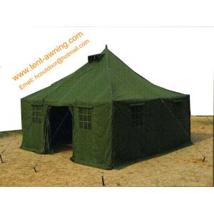 China Galvanized Steel Pole-style Waterproof Canvas Military Marquee Tent supplier