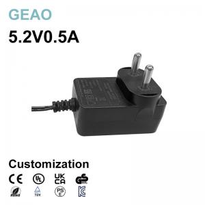 China 5.2v 0.5a Wall Mounted Ac Adapters For Worldwide Purifier Sweeper Massage Chair Industrial Computer supplier