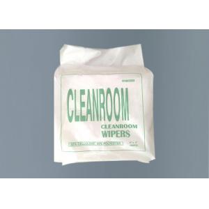 Low Particle Cleanroom Wipes Square Shaped Medium Duty Application