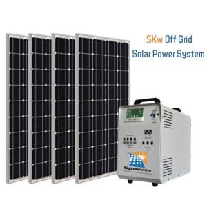 China ISO 5000Watt DIY Home Solar System Kit 6 Inputs supplier