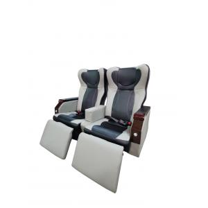 China High Density Cushion Luxury Coach Seats , Deluxe Bus Seats Strong Steel Frame Structure supplier