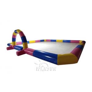Custom Size Inflatable Sports Games Air Tight Racing Track Arena Wsp-296