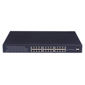 China Interruptor do ponto de entrada do gigabit 30W do porto IEEE802.3af/at de POE-S224G 24 (poder 400W interno) supplier