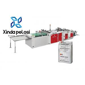 China Plastic Sealer Huge Heavy Duty Bag Making Machine With Flying Knife 50m/Min supplier