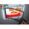 Ultra Thin 12W-120W LED Crystal Light Box Magnetic With Single Cable Hanging