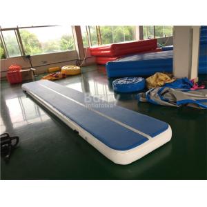 Customized Size Gymnastics Air Mat , Inflatable Air Tumble Track For Sport Activities