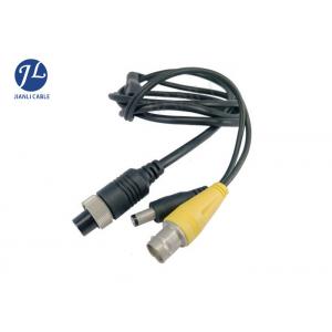 China 4 Pin And DC / RCA Camera Cable For CCTV Vehicle Monitoring System Signal supplier