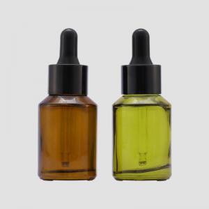 China 1oz 15ml 30ml Amber Glass Dropper Bottles For Essential Oil Aromatherapy Glass Bottle supplier