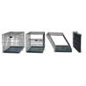 China Plastic Base Pan 36in Metal Dog Crates For Safety wholesale