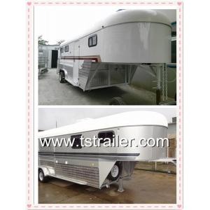 China cheap 3 horse gooseneck trailer,chinese imported horse trailer,camper trailer supplier