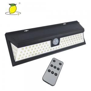 China Bright LED Solar Rechargeable Light Outdoor Motion Sensor Light 8-10 Hours Charge Time supplier