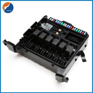 China Power Distribution Car Engine Control Relay Fuse Box Relay Holder Blade Fuses Box For 4 PIN 5 PIN Relays supplier