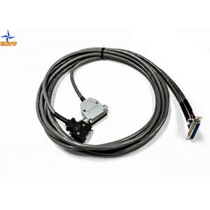 9 Pin Female D-Sub Cable Assemblies For Computer / Communication VGA Cable